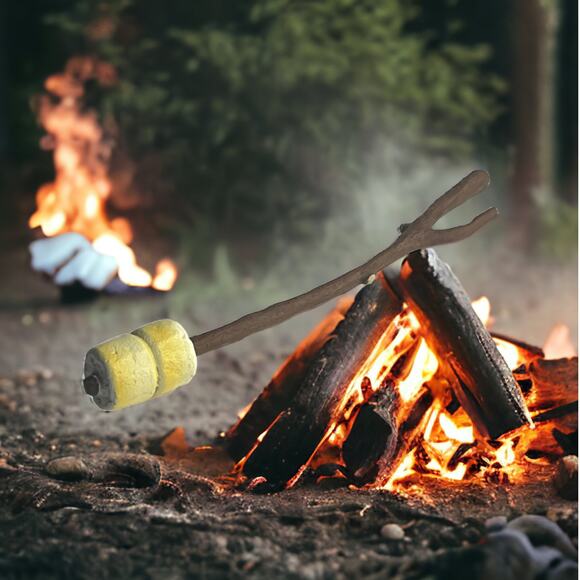 NEW American Girl Doll MARSHMALLOWS On A Stick Smore Camping Camp Fire Accessory - Picture 4 of 6